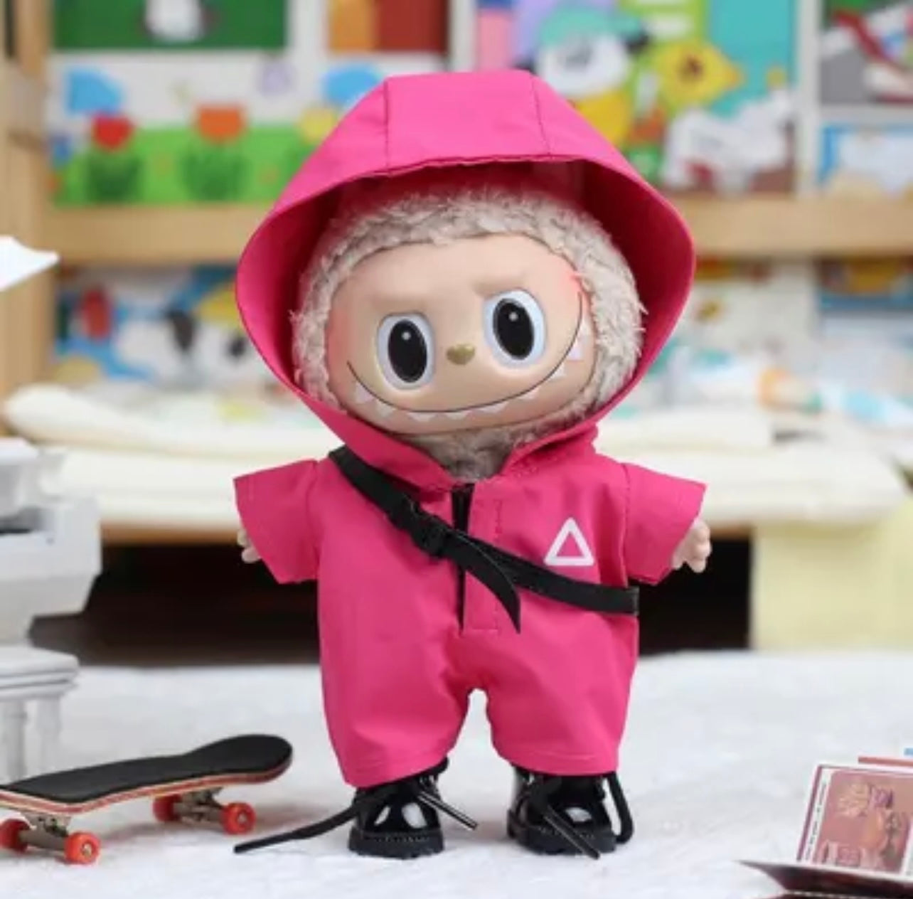 Squid Game Labubu outfit