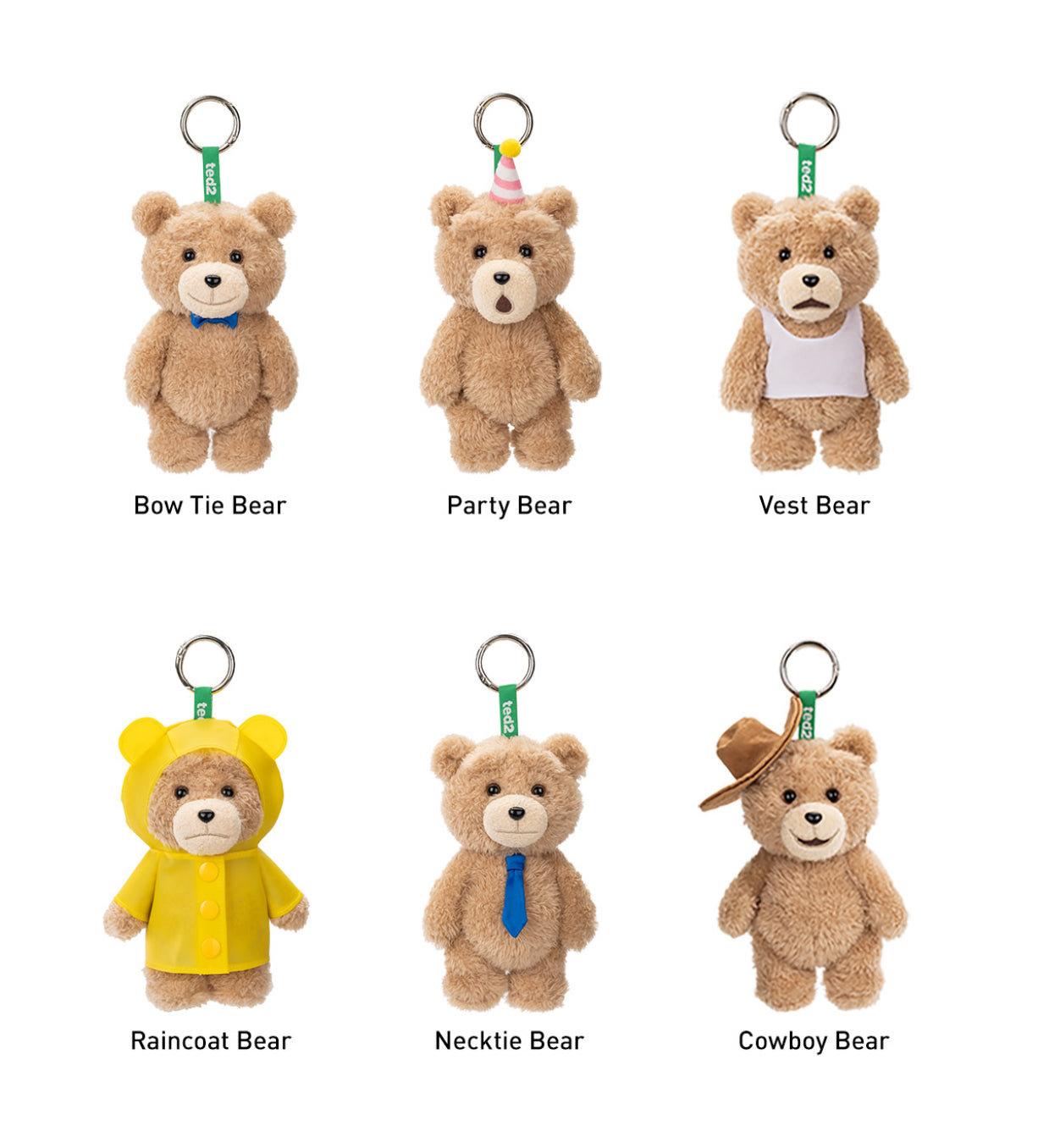 Ted2 - Teddy bear pendant