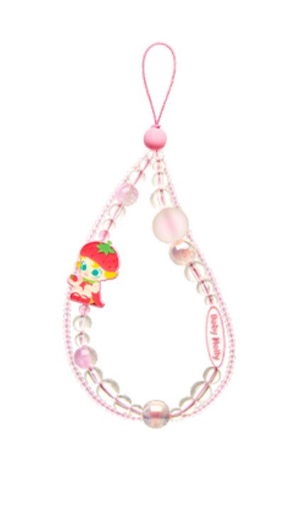 Baby Molly phone charm - Strawberry cutie pie
