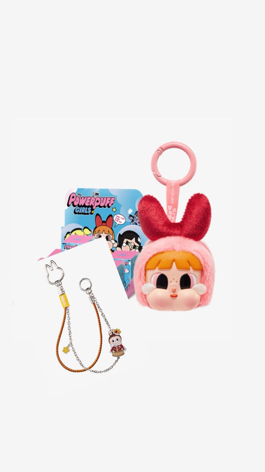CryBaby PowerPuff and Let’s checkmate pendant combo