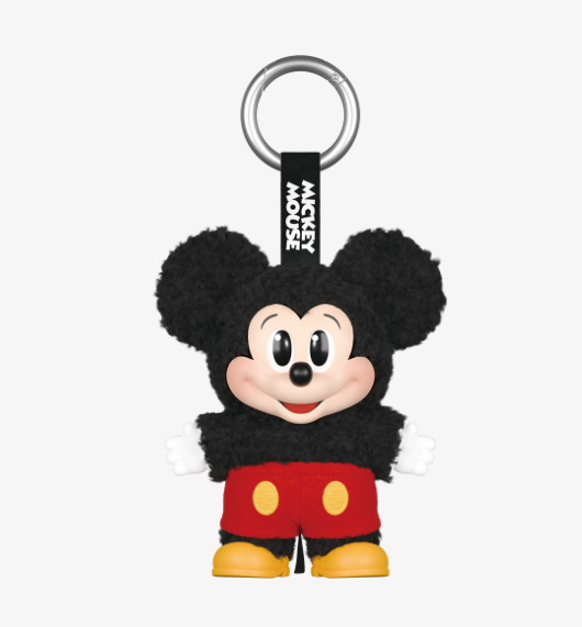Mickey Family Cute Together Keychain Series Figures