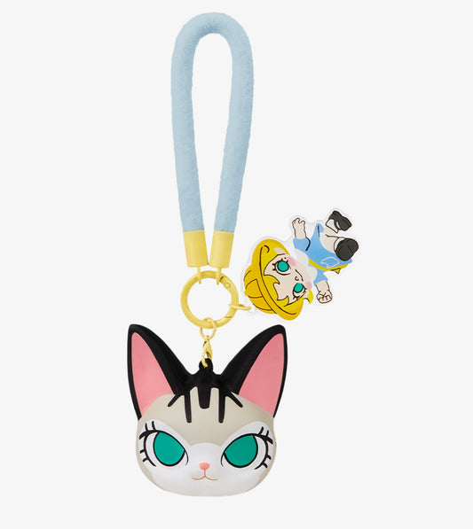 Baby Molly and Baby Tabby pendant