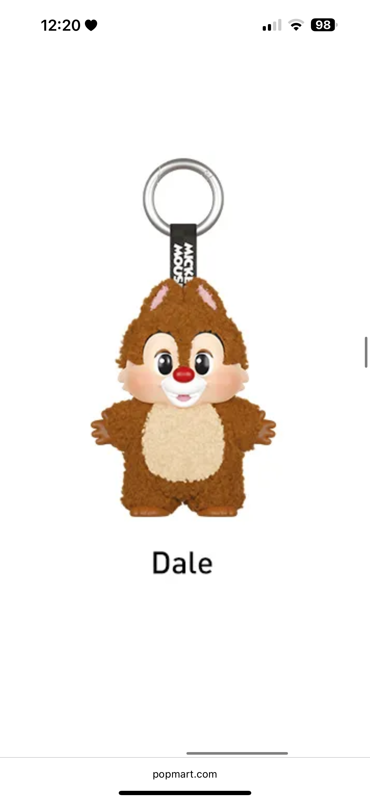 Mickey Family - Guaranteed Dale keychain
